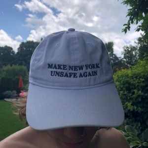Make New York Unsafe Again White Baseball Cap